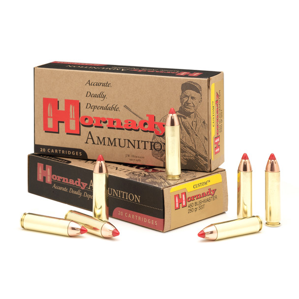 Honrady Custom 450 Bushmaster 250 Grain FlexTip 20 Rd