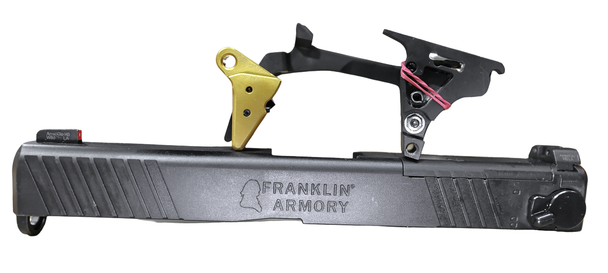 Franklin Armory® G-S173 Binary Firing System - Glock 17 Gen3 - Gold Trigger, 17-50051-GLD, 818725012716