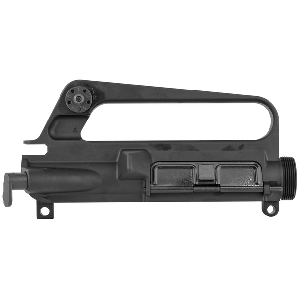 Luth-AR, A1 Assembled Upper Receiver, Black, Forged, A1 Rear Sight Base Assembly, Ejection Port Cover Assembly, Teardrop Forward Assist Assembly, Brass Deflector
