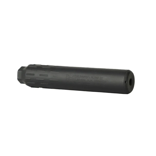 HUXWRX Flow 22 Ti - .22 Cal Titanium Suppressor - Black, 3076, 706433764297