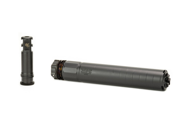  Griffin Armament DUAL-LOK PSR (OTB) 7 Suppressor 7.62mm Black