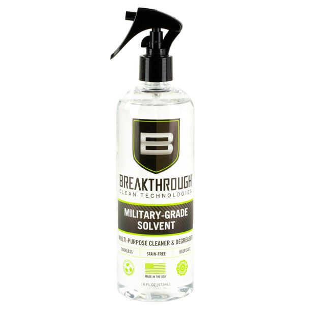 Breakthrough Clean Technologies Military Grade Solvent Pump Spray Bottle - 16oz