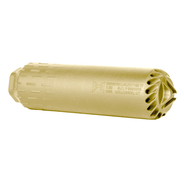 HUXWRX FLOW 762-TI Suppressor No Muzzle Device - FDE