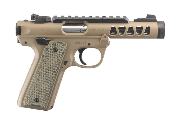 Ruger Mark IV 22/45 LITE .22 LR Pistol 4.4" Threaded Barrel - Iron Valley Supply Exclusive, 43920, 736676439201
