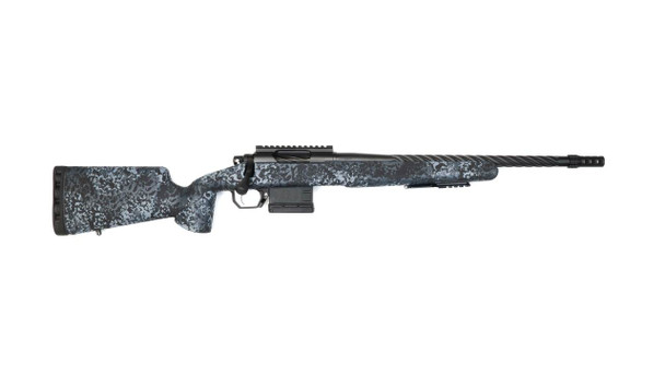 Horizon Firearms Vandal Dark II 22 Creedmoor Rifle 18" Fluted Barrel - 5 Rd, HRF-VND-22CM-18R, 850044680634