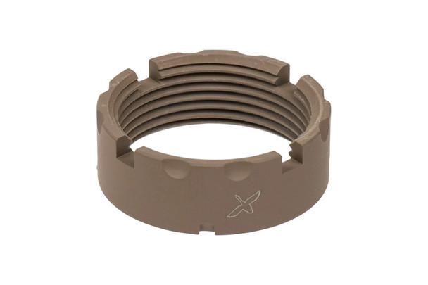 Forward Controls Design CN5F A5 Castle Nut - 4140 PH - FDE Cerakote, CN5F-FDE, 697566711169