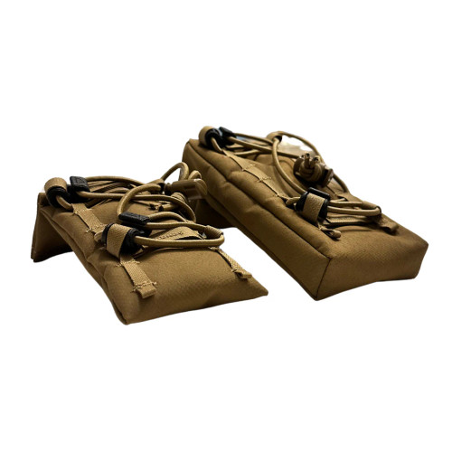 Streamline Barricade Bag – Slim Prefilled Shooting Rest Support Bag, Hook & Loop Mount, Made In USA (Tan)