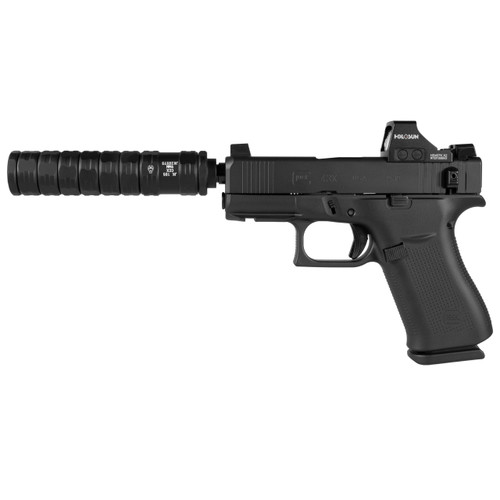 Glock 43X Shark Puppy 9mm Pistol Bundle - Holosun 407K & JK 105
