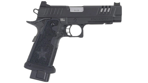 Staccato R Staccato P X-Series Optics Ready DLC Steel Frame 9mm Pistol 4.4″ SS ...