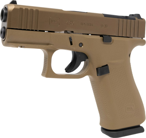 Glock 43X MOS 9mm Pistol 3.41