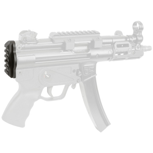 Midwest Industries HK MP5K End Plate Adapter - 1913 Picatinny - Black
