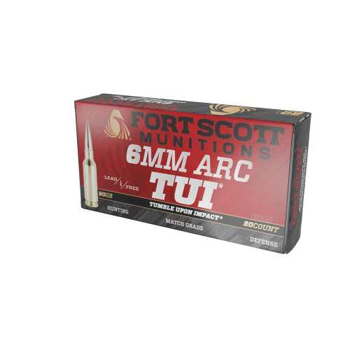 Fort Scott Munitions 6MM ARC SCS® TUI® - 90GR AMMO