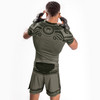 Venum Nakahi Rashguard Short Sleeve (Grey/Black)