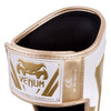 Venum Elite Shinguards (White/Gold)