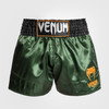 Venum Classic Muay Thai Shorts (Green/Black/Gold)