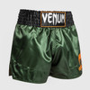 Venum Classic Muay Thai Shorts (Green/Black/Gold)