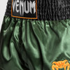 Venum Classic Muay Thai Shorts (Green/Black/Gold)