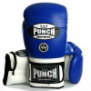 Punch Trophy Getters® Boxing Gloves - Blue (Leather)