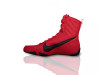 Nike Machomai Red/Black Boxing Shoes side profile left