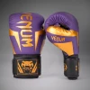 Venum Elite Boxing Gloves (Gold/Purple)