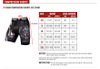 VENUM TACTICAL COMPRESSION SHORTS Size Guide