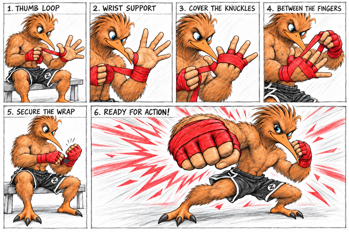 Boxing Hand Wraps: Fight vs Training, and Do They Work? (NZ Guide for Martial Artists)