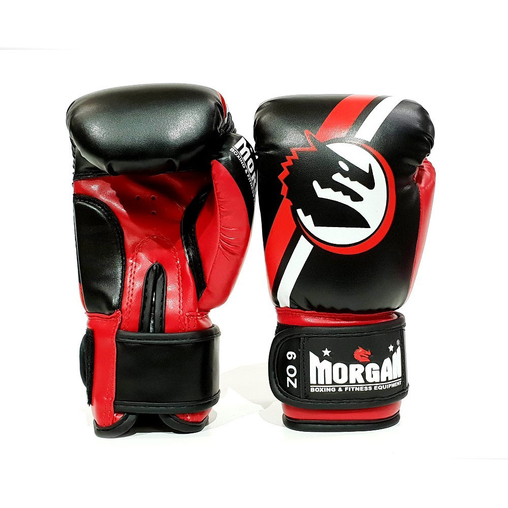 Morgan V2 Classic Kids Boxing Gloves (Red) - Main Image