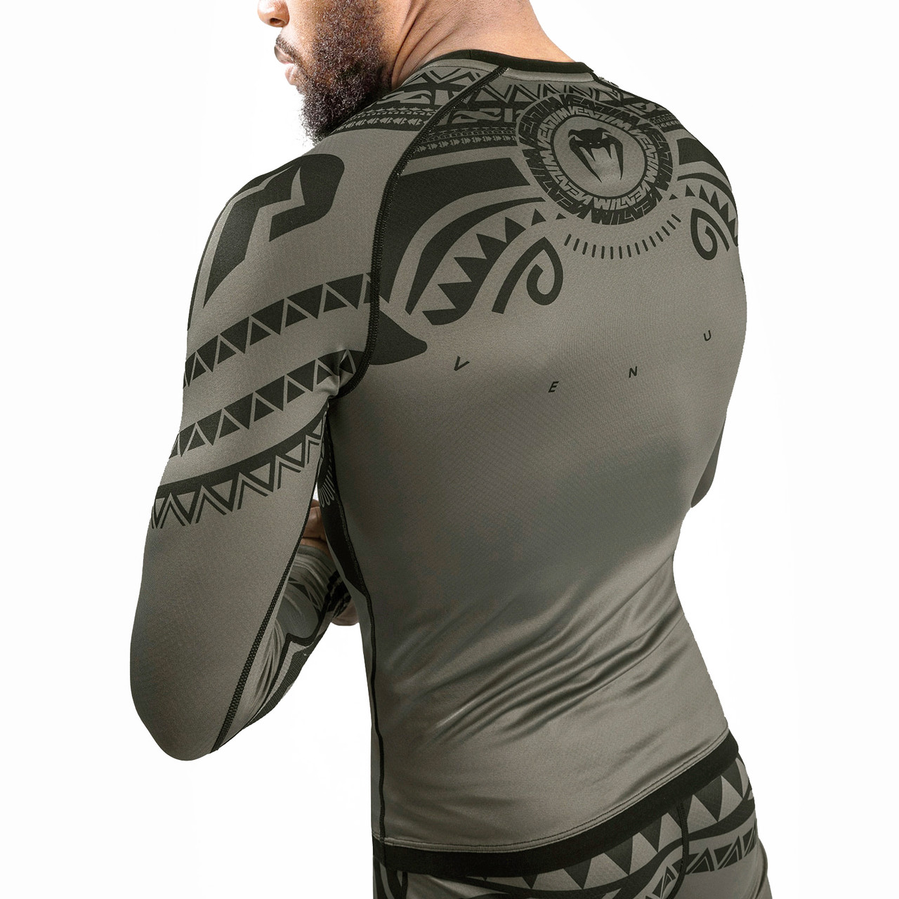 Venum Nakahi Rashguard Long Sleeves (Grey)