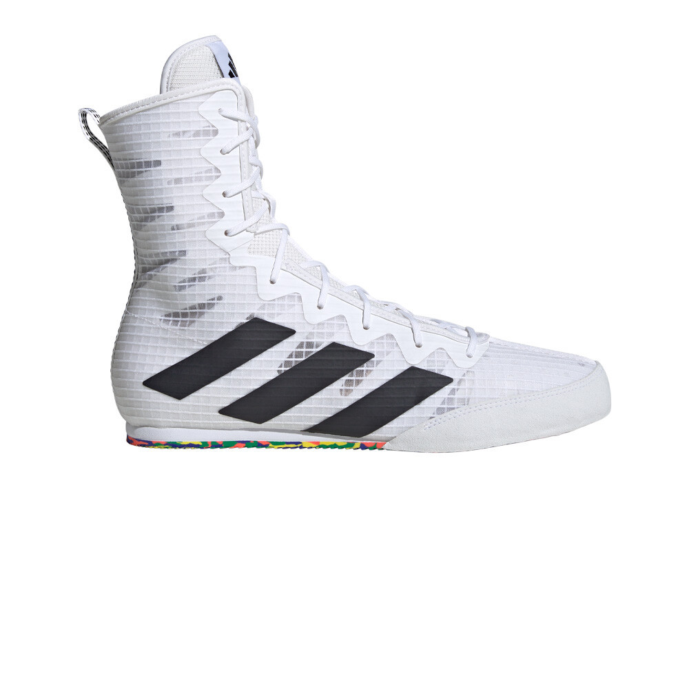 Mens Shoes Adidas Box Hog X Adidas Box Hog Boxing Shoes (White)