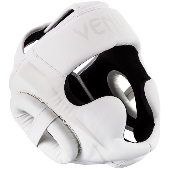 Venum Elite Boxing Headgear (White)