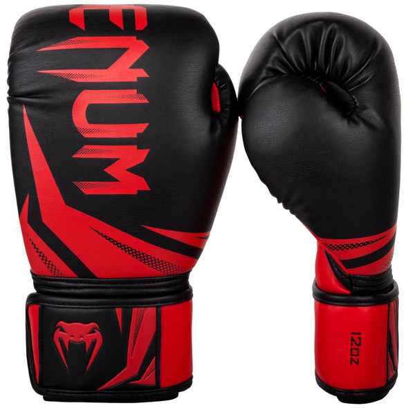 Venum Challenger 3.0 Boxing Gloves (Black/Red)