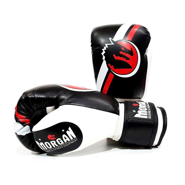Morgan V2 Classic Kids Boxing Gloves (Black)