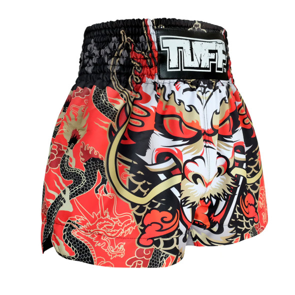 TUFF Dragon Muay Thai Shorts - side