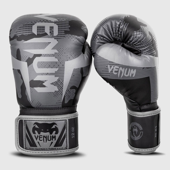 Venum Elite Boxing Gloves (Black/Camo) Venum Elite Boxing Gloves (Black/Camo)