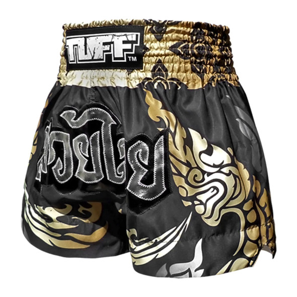 TUFF King of Naga Muay Thai Shorts - side