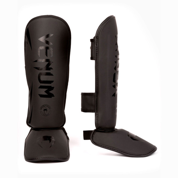 Venum Challenger Kids Shin & Insteps (Black)