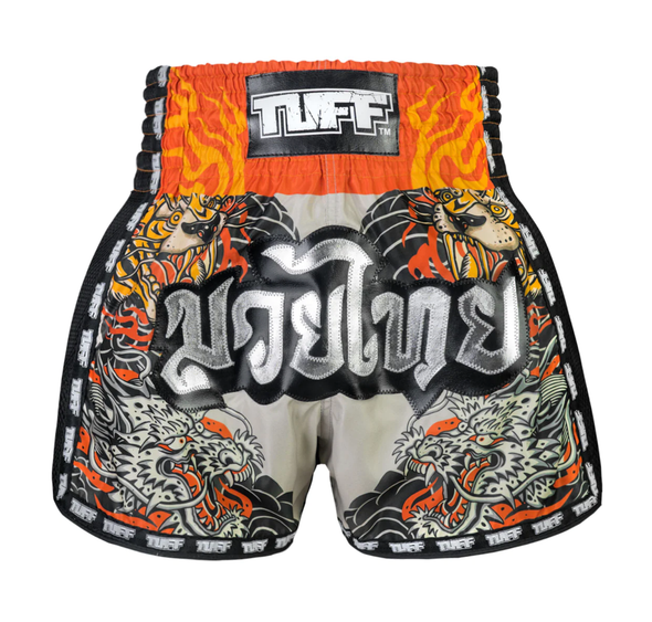 TUFF Yin & Yang Muay Thai Shorts - front