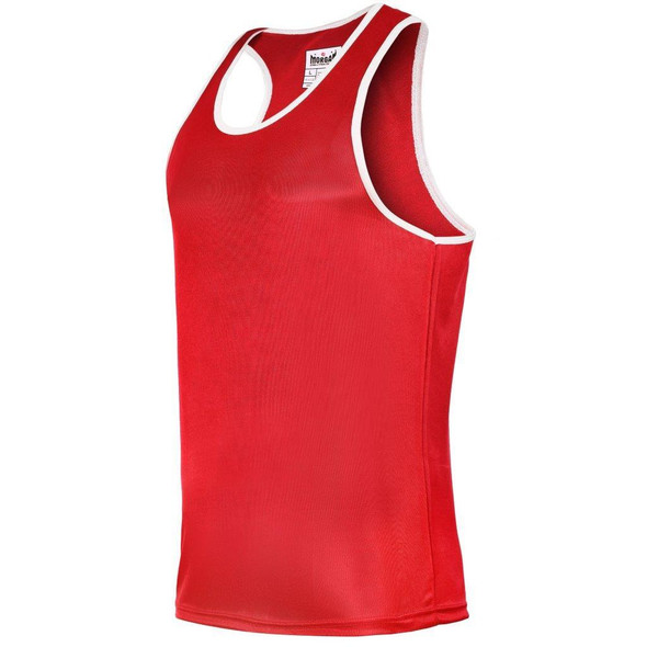 Morgan Boxing Singlet (Red)