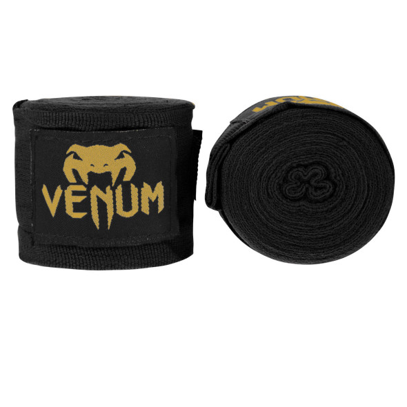 Venum Kontact Boxing Handwraps (Blk/Gold 2.5m)