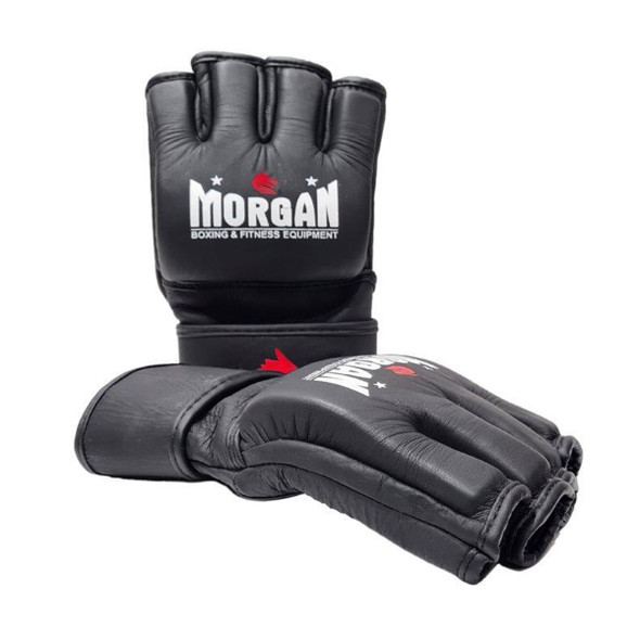 Morgan V2 Elite Leather MMA Gloves (without thumb)