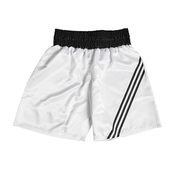 Adidas "English" Boxing Shorts (White/Black)