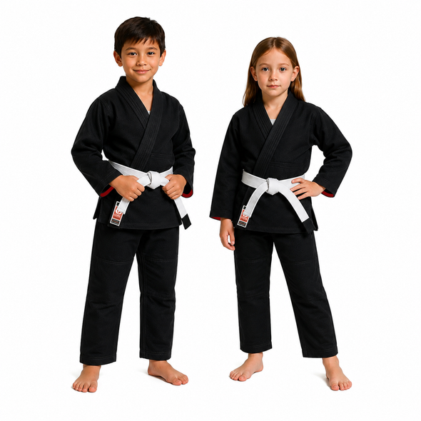 CORE Foundation Kid's BJJ Gi (Black)