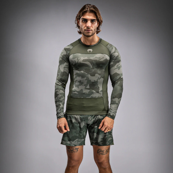 Venum G-Fit Air rashguard (L/S) Army Camo