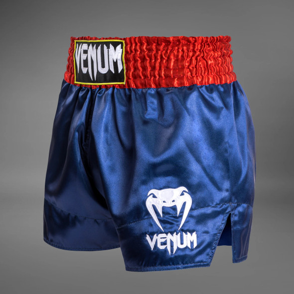 Venum Classic Muay Thai Shorts (Blue/White/Red)