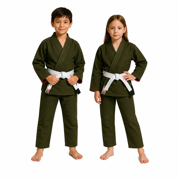 CORE Foundation Kid's BJJ Gi (Khaki)