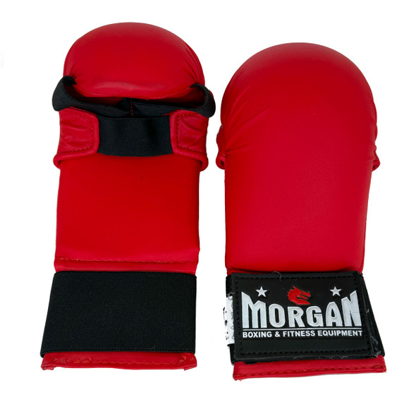 Morgan WKF-Style Karate Gloves  Red
