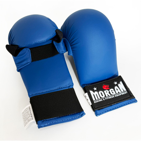 Morgan WKF-Style Karate Gloves (Blue)