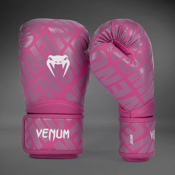Pink Venum Boxing Gloves