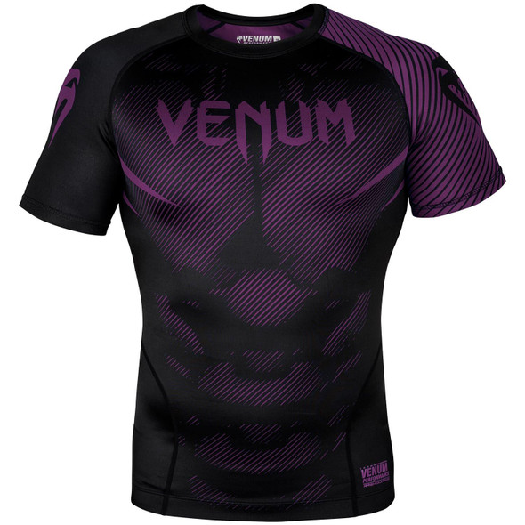 Venum Rashguard Purple/Black Venum Rashguard Purple/Black