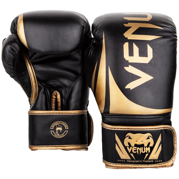 Venum Challenger 2.0 Boxing Gloves (Blk/Gold)